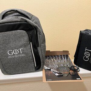 *NEW* Game of Thrones Live Concert Experience Backpack, Blanket, Poster, Lanyard